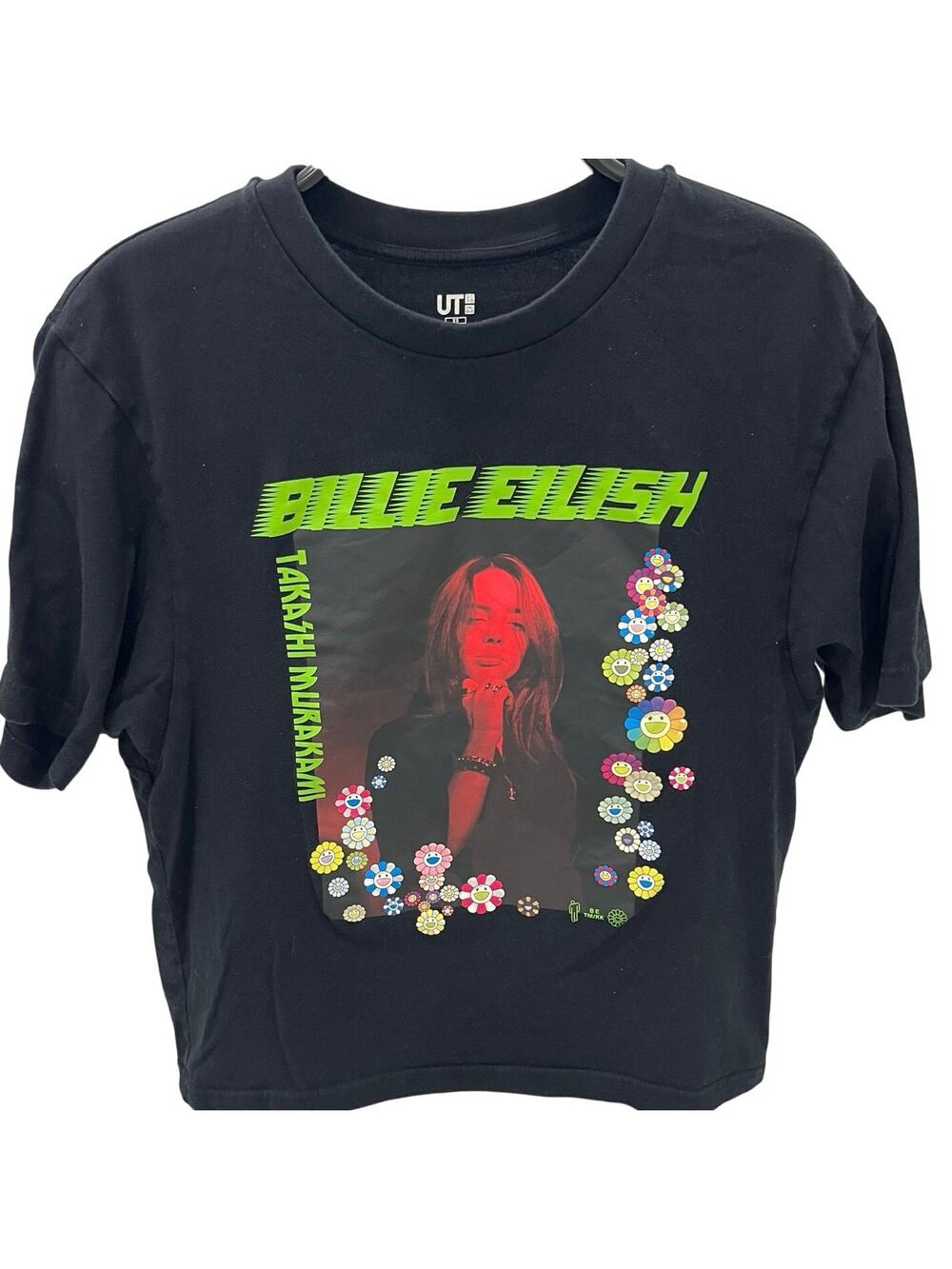 Billie Eilish Takashi Murakami Uniqlo UT Women's XS Flowers Graphic T-shirt
